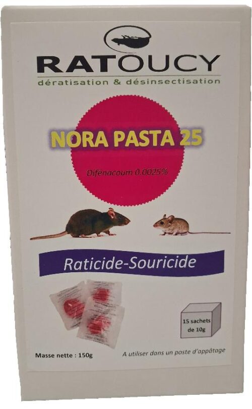 PATE A 0.0025% DIFENACOUM